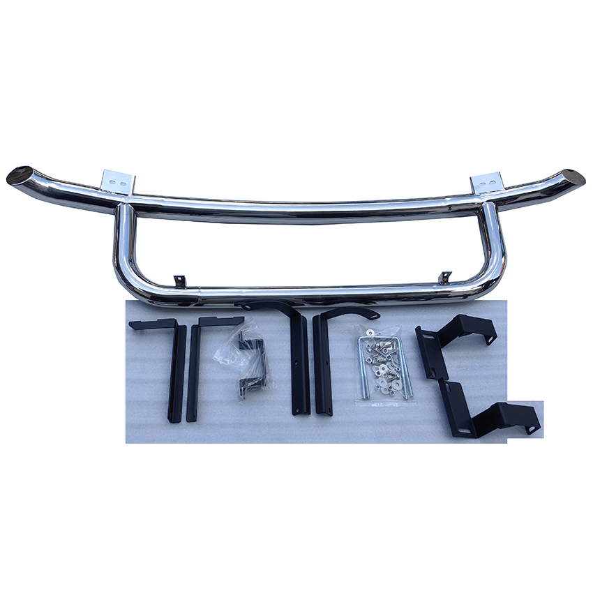 Auto Body Kits Black Style Stainless Steel Front Bumper for Hiace Front Bumper Protector Guard