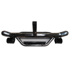 OEM ODM Car Exterior Accessories Universal Stainless Steel Rear Step Bumper Bar with Lights for Hilux Revo Pajero