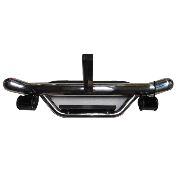 OEM ODM Car Exterior Accessories Universal Stainless Steel Rear Step Bumper Bar with Lights for Hilux Revo Pajero