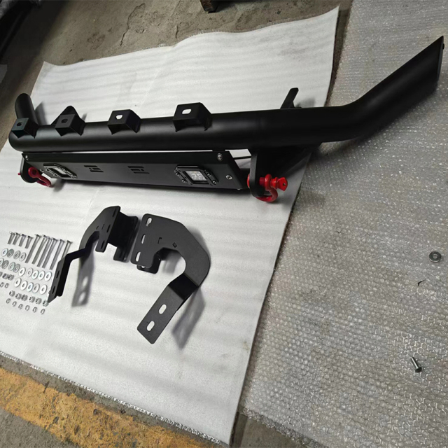 Logo Customized Car Front Nudge Bar Bumper with LED Light for 4X4 Pick up Mazda Bt50 Hilux Gr 2024