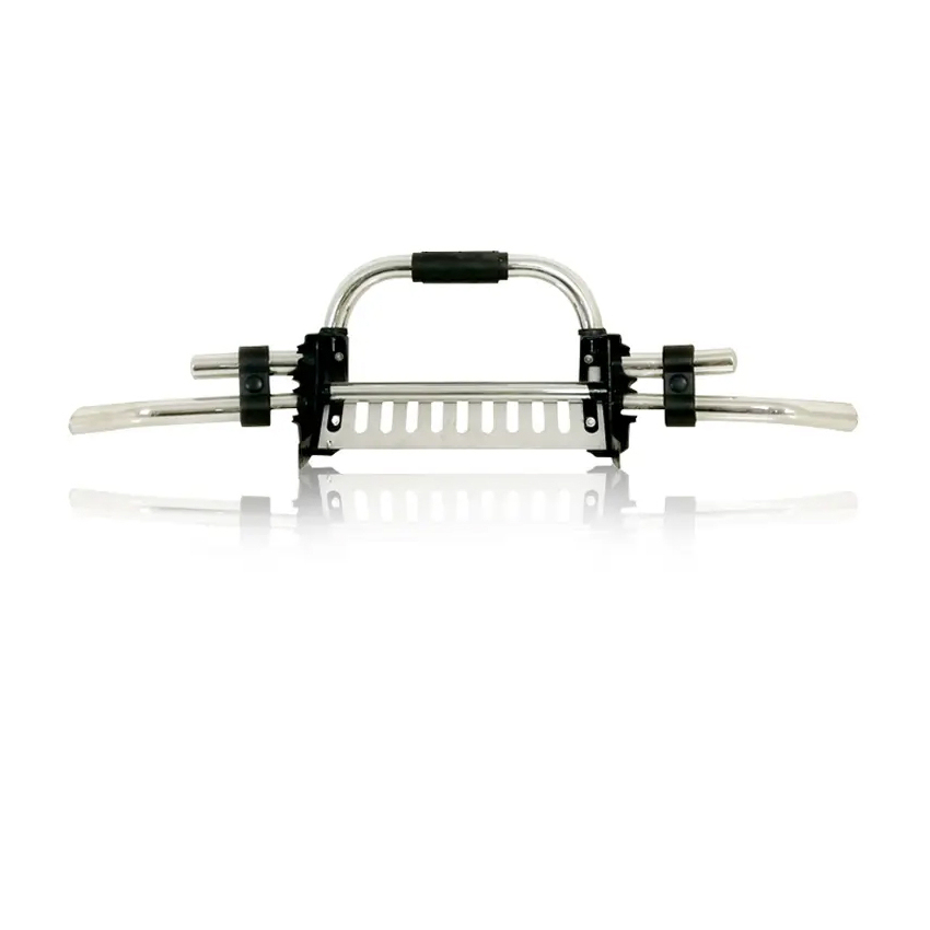 High Quality Car Front Bumper Steel Auto Pickup Front Bumper with Sleeve for Hilux Vigo Revo Universal