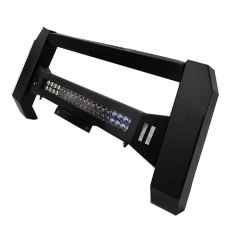 with Light 4X4 Front Guard Grille Guard Nudge Bar Front Bumper for Hilux Ranger Truck Body Spare Parts Car Accessories