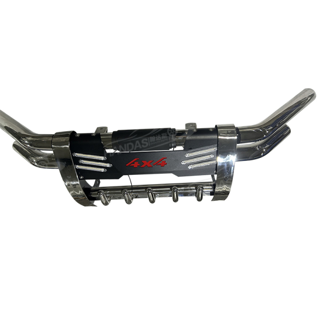 Custom Hilux Accessories Factory 4X4 Auto Parts Truck Front Bumper Grille Guard Car Bumper for Hilux Revo Vigo