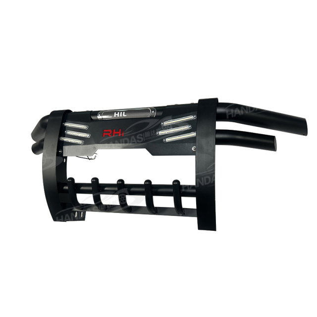 Youngsoul 4X4 Auto Parts Car Front Bumper Bar Steel Grille Guard Front Bumper Nudge Bar for Hilux Revo Prado Fortuner