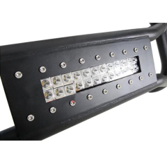 Auto Body Parts Steel Front Bumper Nudge Bar with LED Light for Hilux Vigo Revo Rocco D-Max Ranger T6 T7 T8 Bt-50