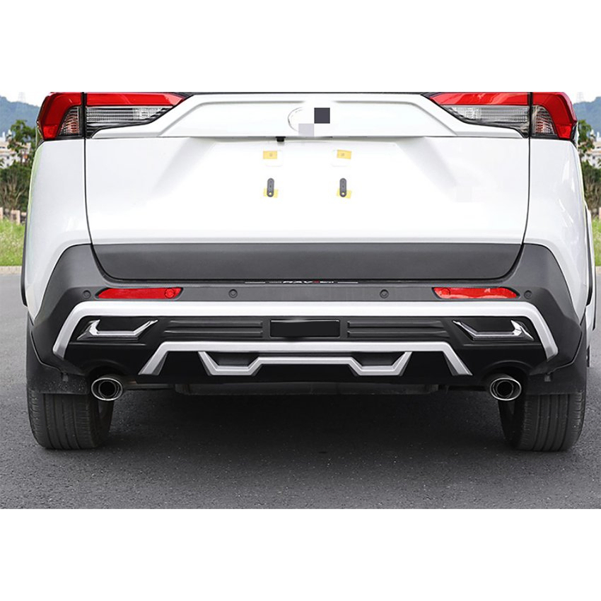 Factory Auto Parts Bodykit Upgrade New Condition Plastic Exterior Front and Rear Bumper Grille Guard for RAV4 2016-2018