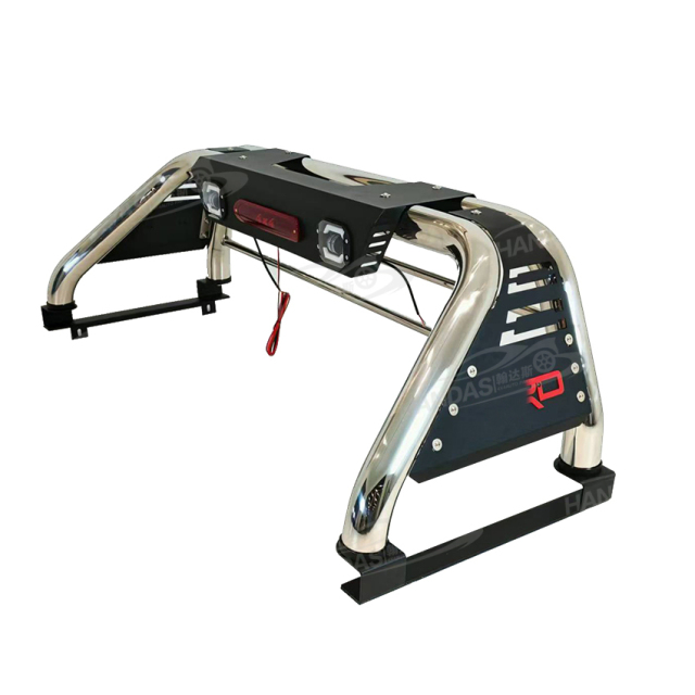 Universal 4X4 Accessories Pickup Truck Bed Roll Bar Original Style Stainless Steel Truck Roll Bar for Hilux Revo Ranger Dmax
