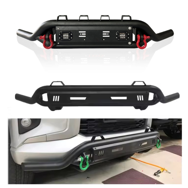 Logo Customized Car Front Nudge Bar Bumper with LED Light for 4X4 Pick up Mazda Bt50 Hilux Gr 2024