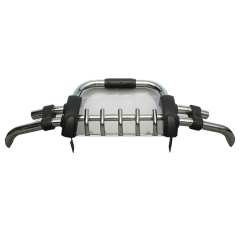 South America Hot Sale 4X4 Pick up Stainless Steel Truck Grille Bumper for Toyota Hilux Vigo 2012-2014