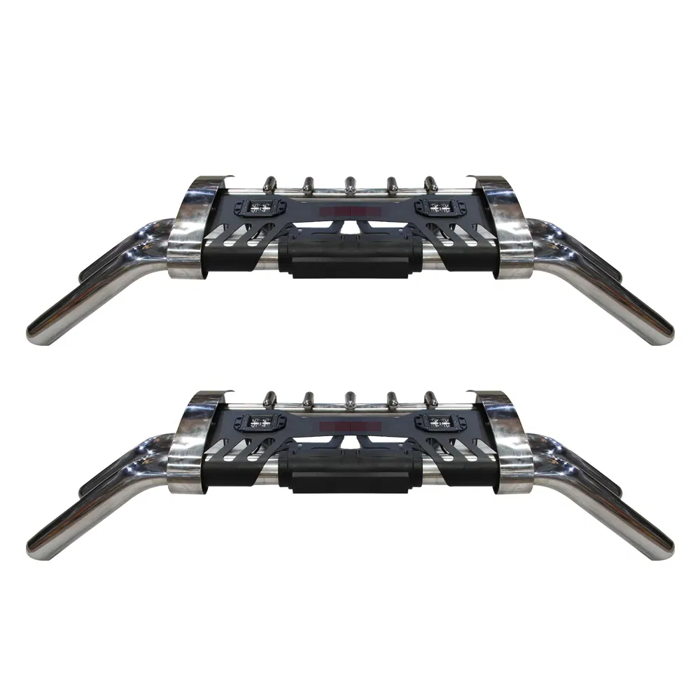 4X4 Pickup Truck Auto Car Front Stainless Steel Grille Guard Bumper for Toyota Hilux Vigo Revo