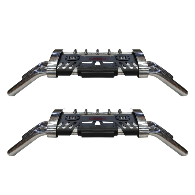 4X4 Pickup Truck Auto Car Front Stainless Steel Grille Guard Bumper for Toyota Hilux Vigo Revo