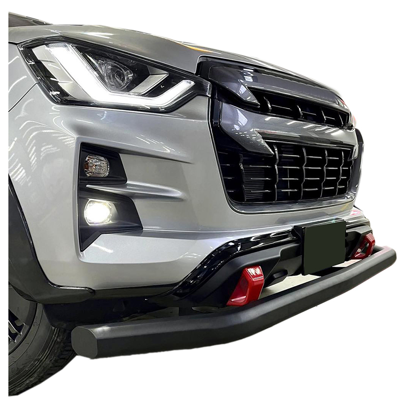 Pickup Steel Car Bull Bar Front Bumper for Toyota Hilux Land Cruiser LC200 Tacoma Tundra Fj Cruiser Mitsubishi L200