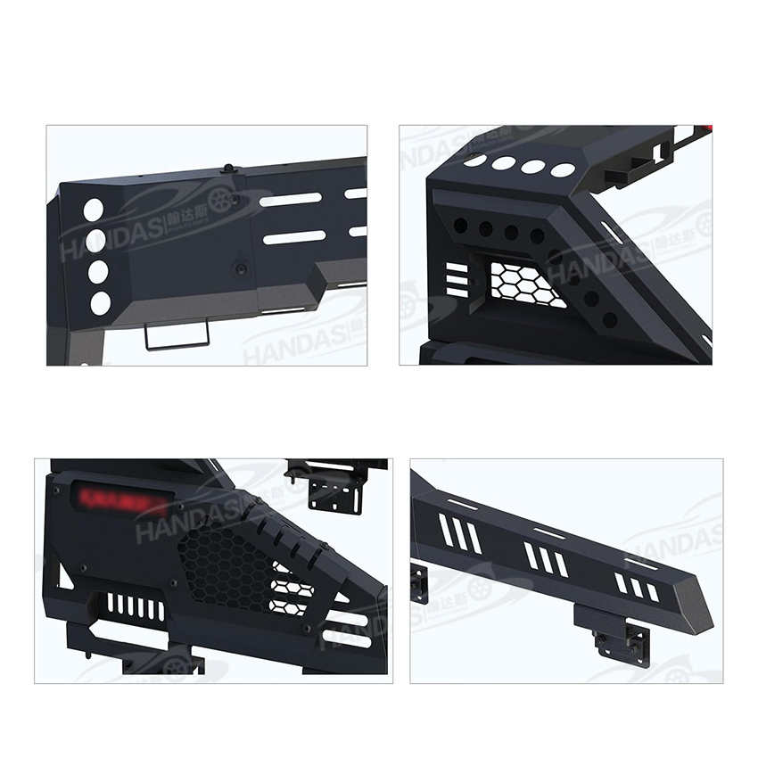 New Design Universal Anti Sport Bar Pickup Truck Accessories Heavy Duty Steel Roll Bar Anti Roll Bar for Hilux Revo
