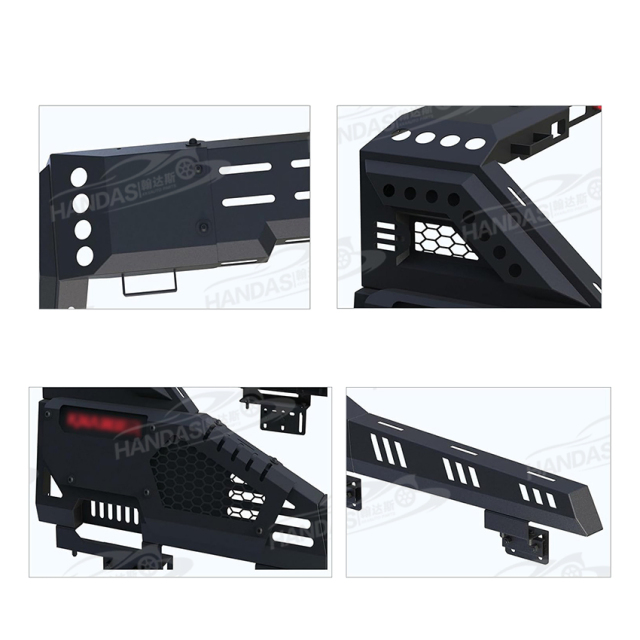 New Design Universal Anti Sport Bar Pickup Truck Accessories Heavy Duty Steel Roll Bar Anti Roll Bar for Hilux Revo