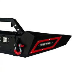 High Quality 4X4 Steel Front Bumper Bull Bar for Pickup Truck Tacoma Universal Spare Parts