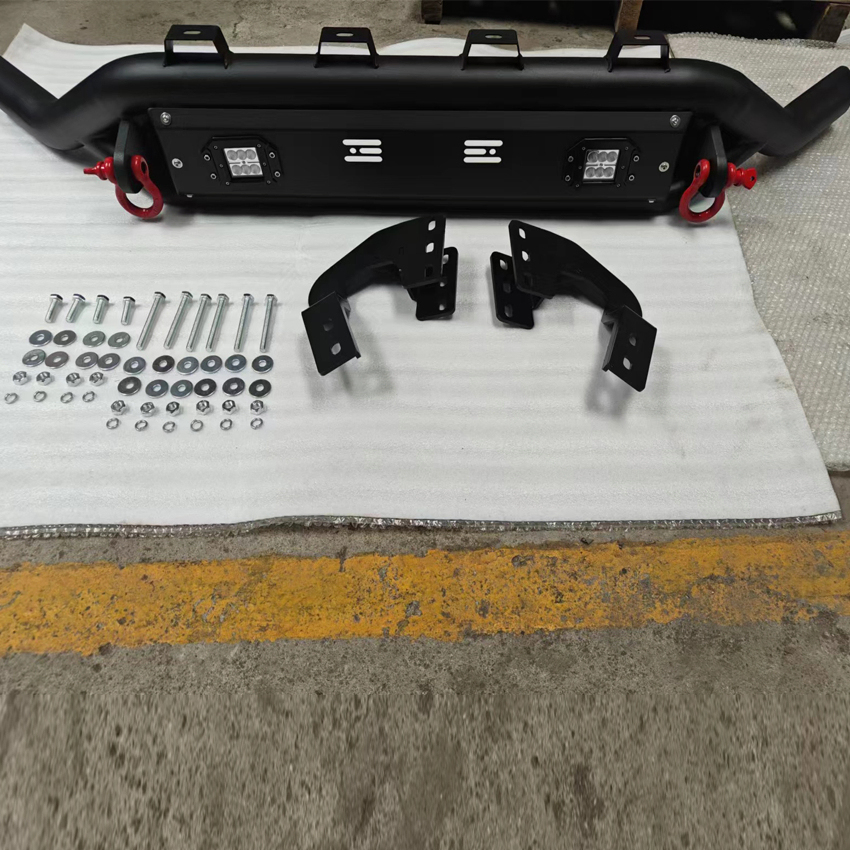 Logo Customized Car Front Nudge Bar Bumper with LED Light for 4X4 Pick up Mazda Bt50 Hilux Gr 2024