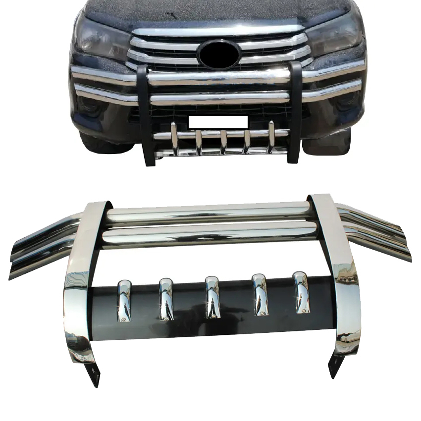 4X4 Stainless Steel Car Front Grille Guard Bumper Nudge Bull Bar Car Accessories Bumper Guard for Dmax Ranger T6 T7 T8