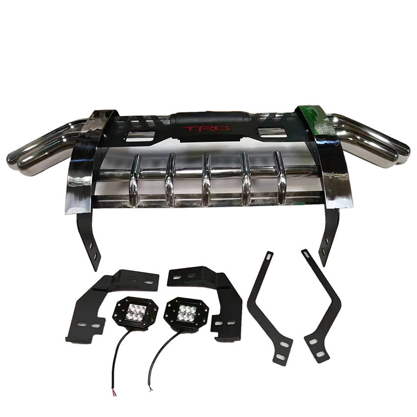 4X4 Pickup Truck Auto Car Front Stainless Steel Grille Guard Bumper for Toyota Hilux Vigo Revo