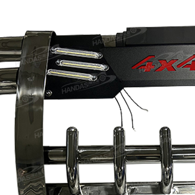 Custom Hilux Accessories Factory 4X4 Auto Parts Truck Front Bumper Grille Guard Car Bumper for Hilux Revo Vigo