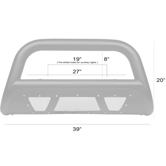 Premium Quality Universal Front Bumper Nudge Bar 4X4 Accessories for Hilux Revo Bt-50 Navara Np300