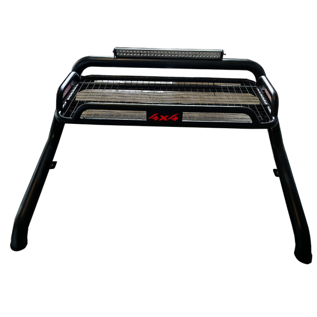 Offroad Truck Bed Chase Rack Sport Bar High Strength Steel Pickup Truck Anti LED Light Sport Roll Bar for Hilux Revo Dmax
