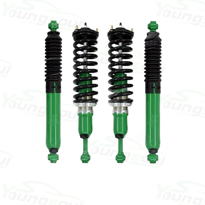 4X4 off Road Racing Full Set Car Front and Rear Coilover Spring Shock Absorber for Toyota Hilux Revo