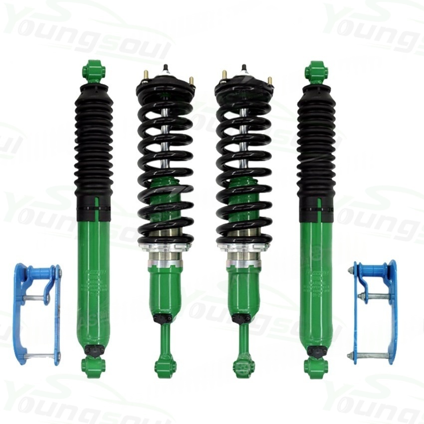 4X4 off Road Racing Full Set Car Front and Rear Coilover Spring Shock Absorber for Toyota Hilux Revo
