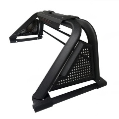 New Design 4X4 Accessories Special Shaped Tube Matte Black Steel Sport Style Pickup Roll Bar for Toyota Hilux Revo Dmax