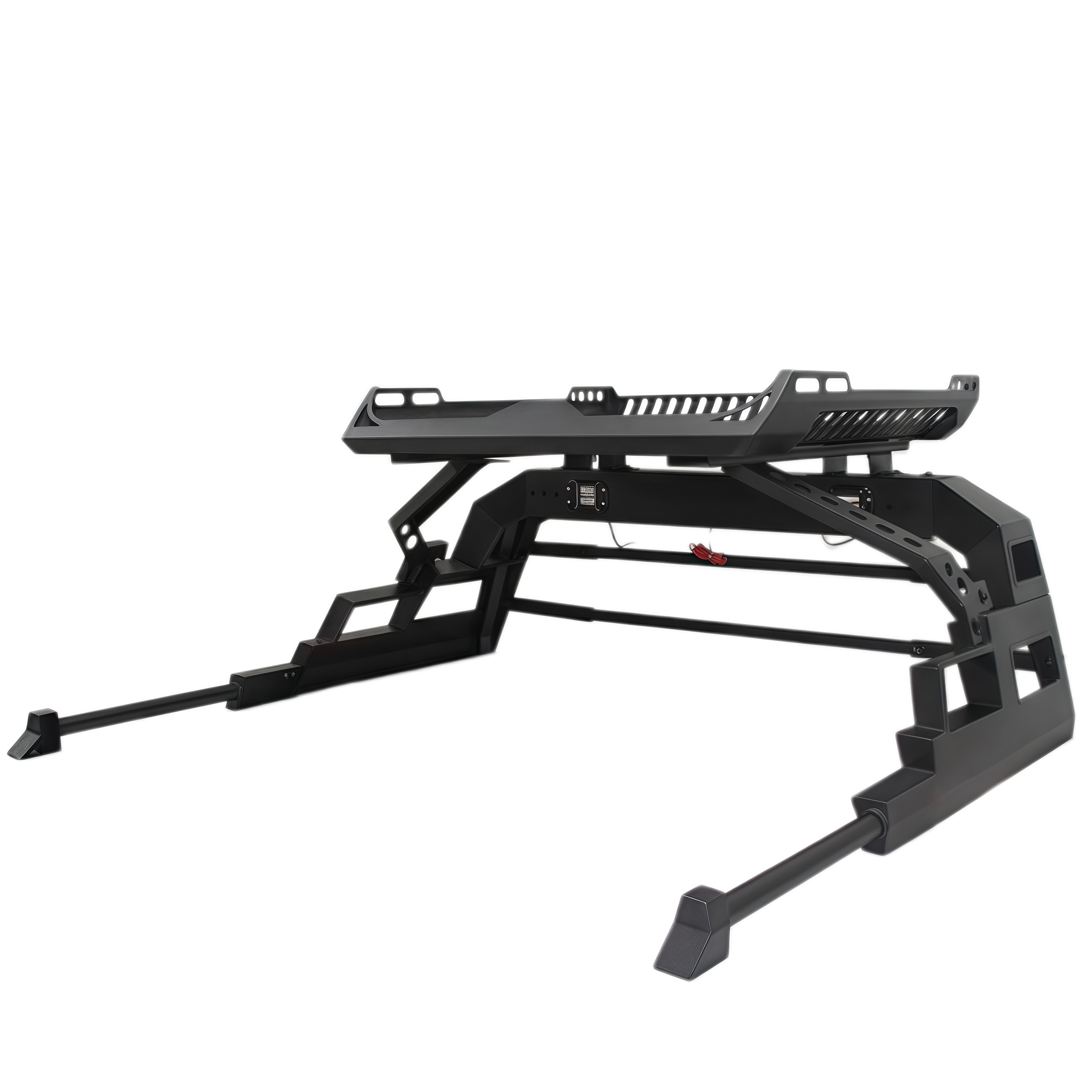 Pickup Trucks Universal Iron Steel Sport Anti Roll Bar with Basket Rack 4X4 for Hilux Revo Rocco Ranger F150 Navara Np300