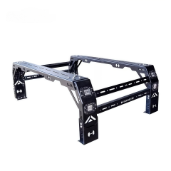Good Quality Pickup Truck Steel Anti Adjustable Sport Truck Bed Racks Roll Bar for Hilux Revo Ranger Pickup Trucks