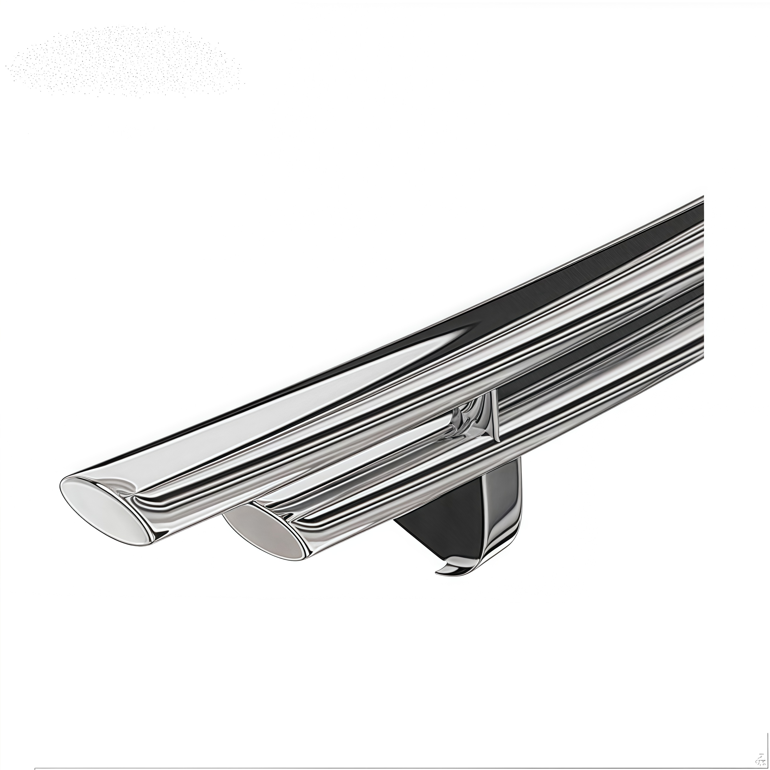 High Quality Stainless Steel Car Rear Bumper Truck Protection Spare Accessories Fit Hilux Revo Rocco