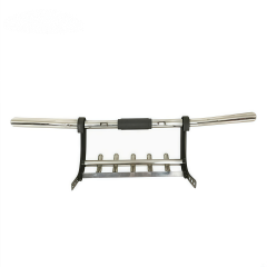 Factory Direct Sales Truck Auto Parts Body Kit Stainless Steel Front Bumper Nudge Bar for Hilux Revo Toyota Prado Fj120