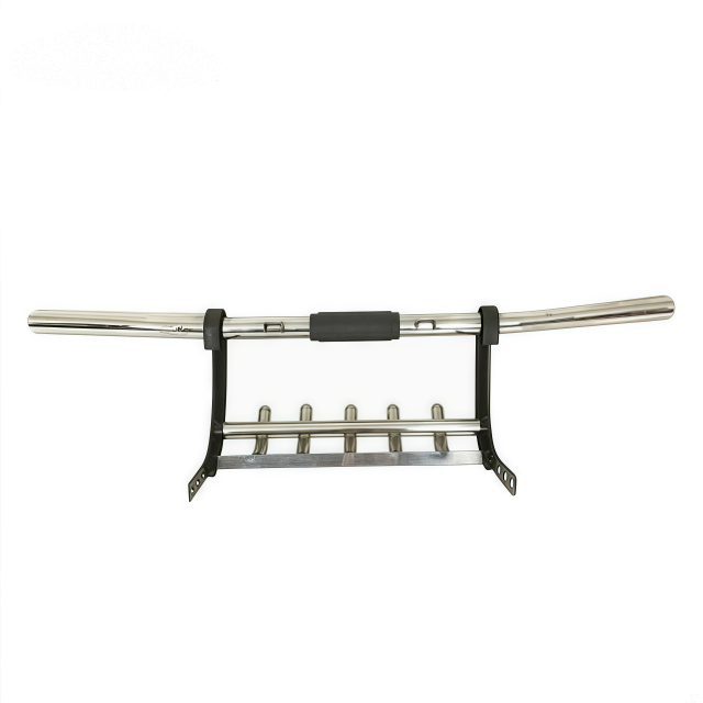 Factory Direct Sales Truck Auto Parts Body Kit Stainless Steel Front Bumper Nudge Bar for Hilux Revo Toyota Prado Fj120