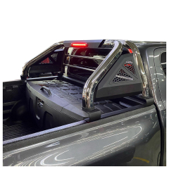Factory Supply Competitive Price Universal Truck Accessories 4X4 Pick up Truck Bed Black Sport Bar Stainless Steel Roll Bar