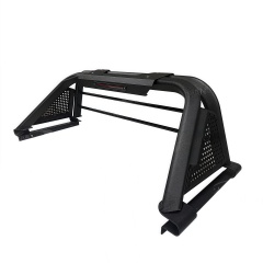 New Design 4X4 Accessories Special Shaped Tube Matte Black Steel Sport Style Pickup Roll Bar for Toyota Hilux Revo Dmax