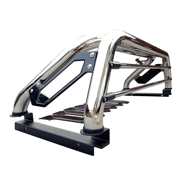 High Quality Stainless Steel Anti Sport Truck Bed Roll Bar Pickup Truck Spare Accessories for Hilux Revo Vigo Ranger