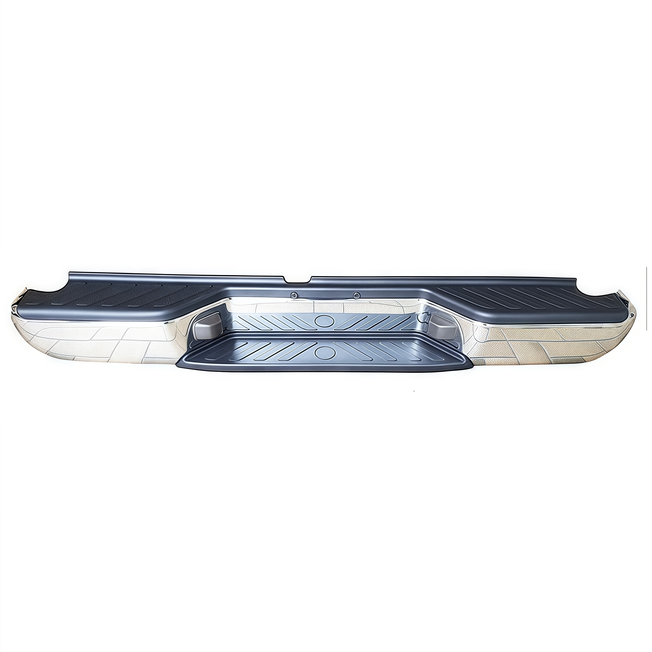 Hot Selling Rear Bumper Step Bar Auto Accessories Refitting Plastic Black/Silver Rear Bumper for Navara 2014