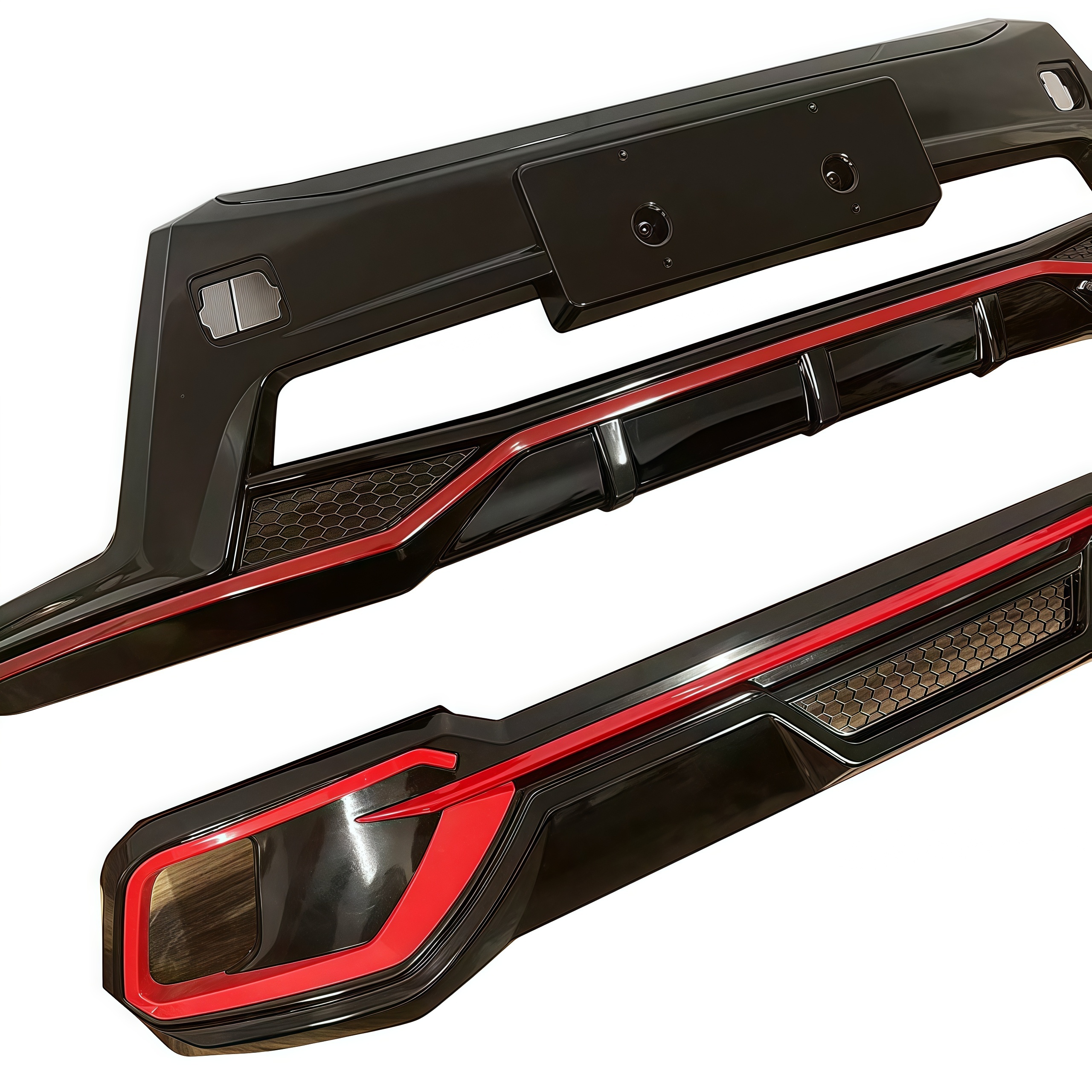 Youngsoul Fashionable New Design Car Bumper High Quality Plastic Body Kit Front and Rear Bumper for Highlander 2015