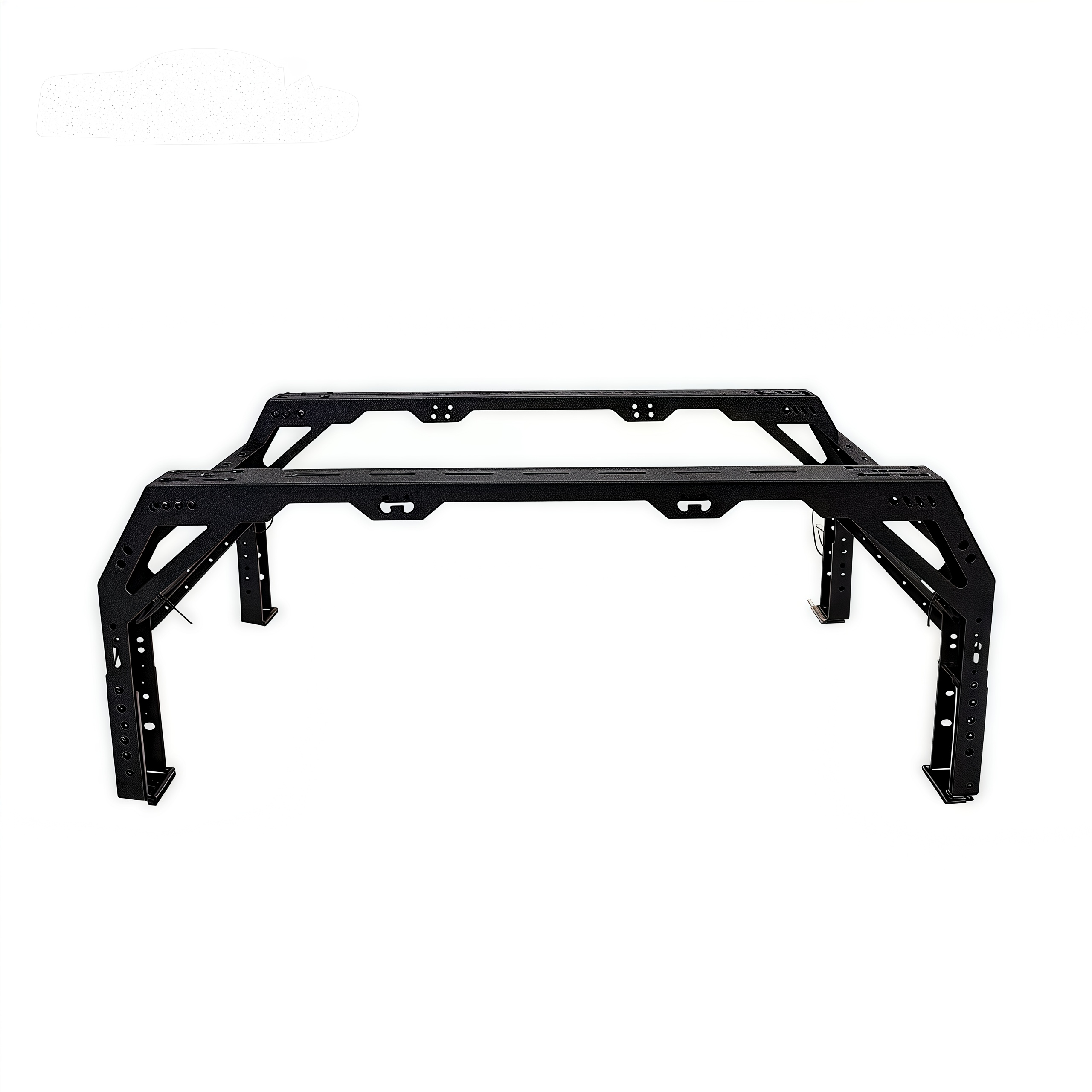 Good Quality Pickup Truck Steel Anti Adjustable Sport Truck Bed Racks Roll Bar for Hilux Revo Ranger Pickup Trucks