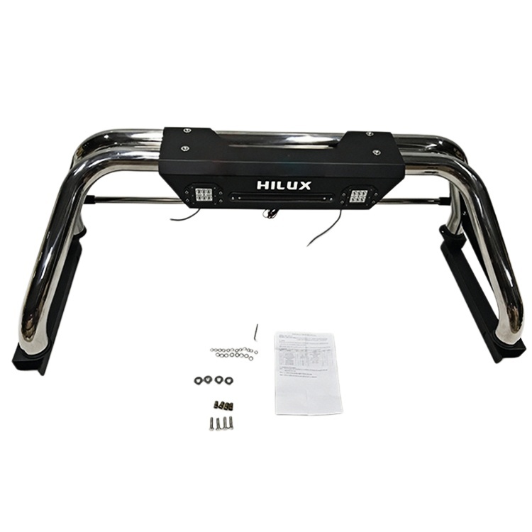 4X4 Universal Stainless Steel Sport Anti Pickup Truck Roll Bar Truck Accessories for Bt-50 D-Max Triton L200