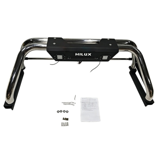 4X4 Universal Stainless Steel Sport Anti Pickup Truck Roll Bar Truck Accessories for Bt-50 D-Max Triton L200