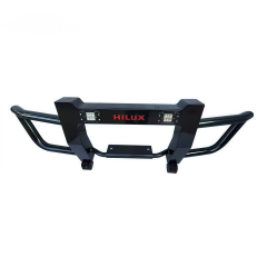 Offroad Truck Front Bumper Protector Iron Steel Front Bumper Nudge Bar Bumper Guard for Hilux Revo Vigo Dmax