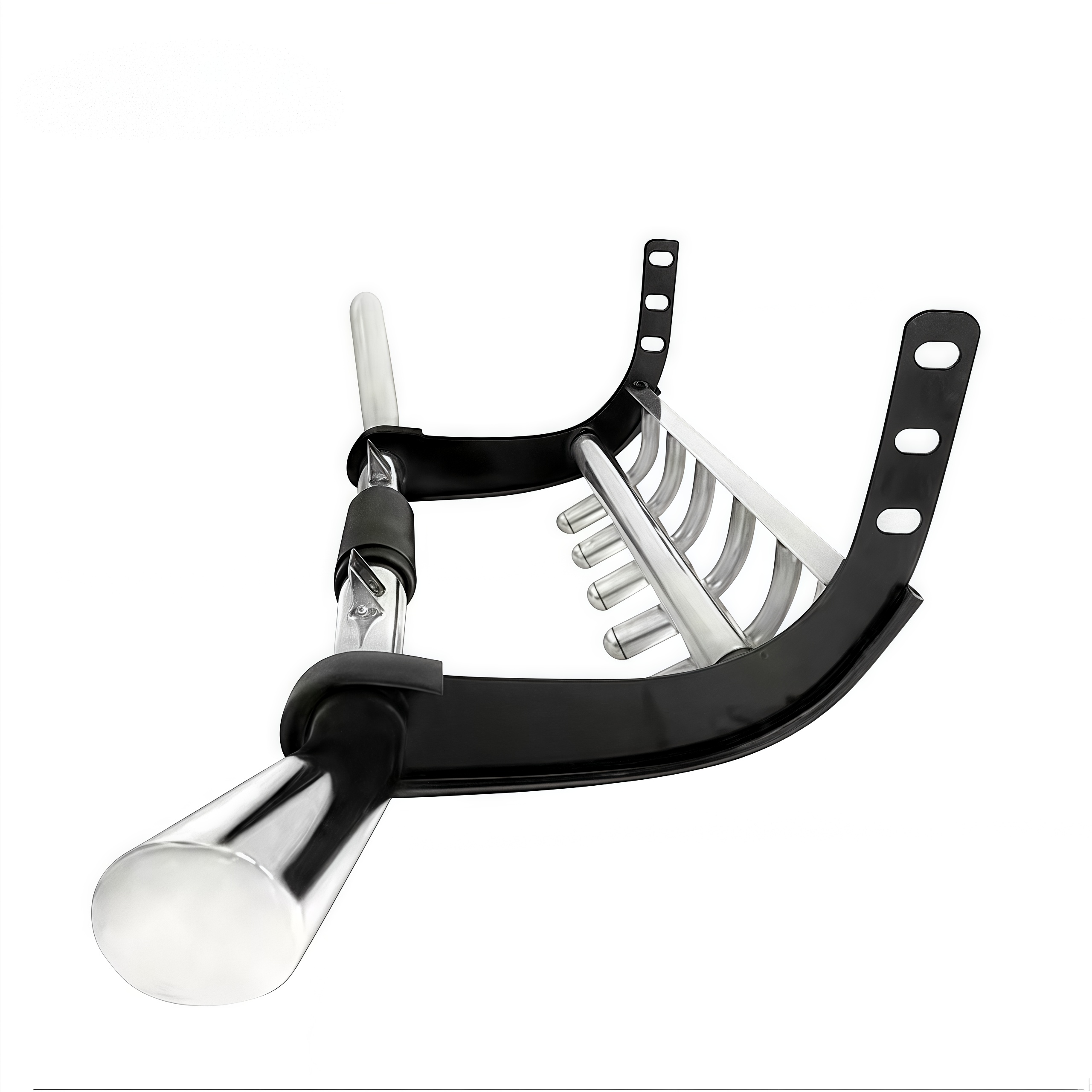 Factory Direct Sales Truck Auto Parts Body Kit Stainless Steel Front Bumper Nudge Bar for Hilux Revo Toyota Prado Fj120
