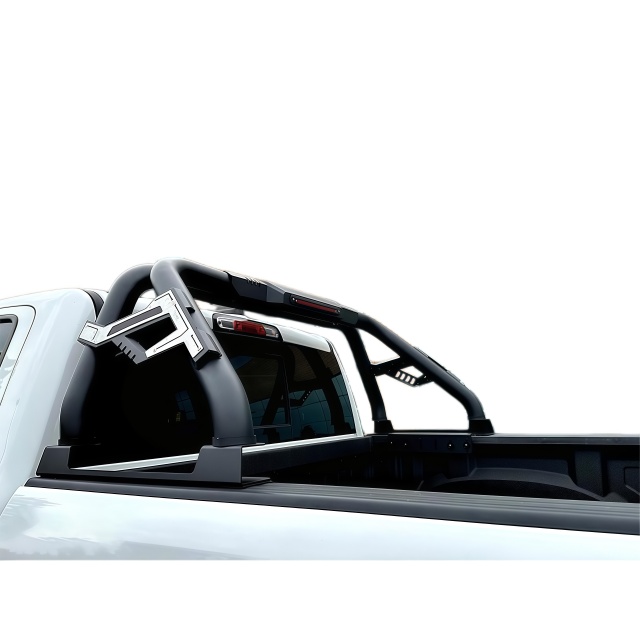 Factory 4X4 Accessories Black Stainless Steel Pickup Truck Bed Roll Bar for Hilux Revo F150 Np300 L200