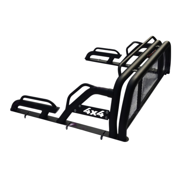 Universal Pickup Truck 4X4 Roll Bar Hilux Rocco Steel Rear Roll Bar for Hilux Byd Shark New Design Pickup Accessories