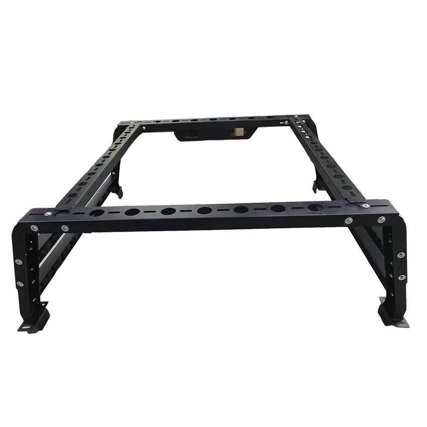 4X4 Pickup Truck Adjustable Sport Bar Chase Rack Black Truck Bed Roll Bar Sport Bar for Hilux Revo Ranger RAM1500