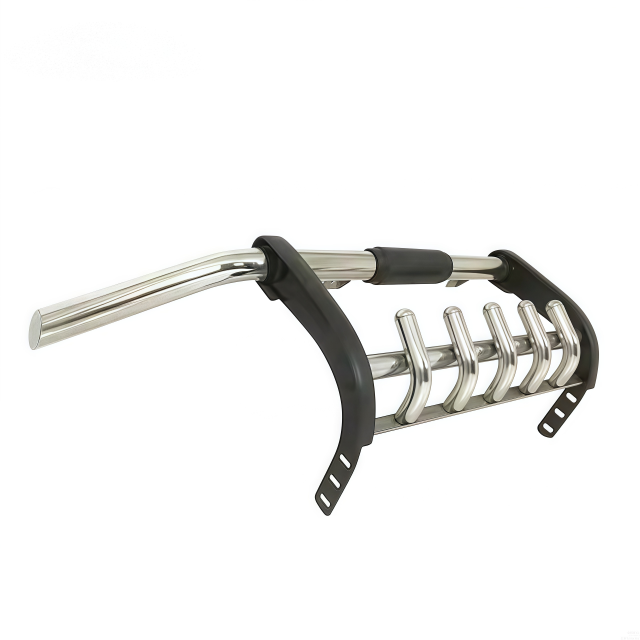 Factory Direct Sales Truck Auto Parts Body Kit Stainless Steel Front Bumper Nudge Bar for Hilux Revo Toyota Prado Fj120