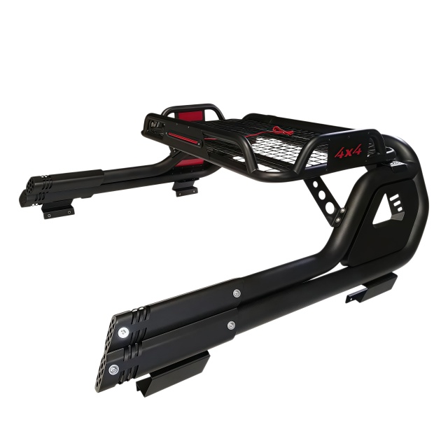 Factory Custom Pickup Exterior Accessories Steel Pickup 4X4 Roll Bar Retractable Sport Roll Bar with Basket