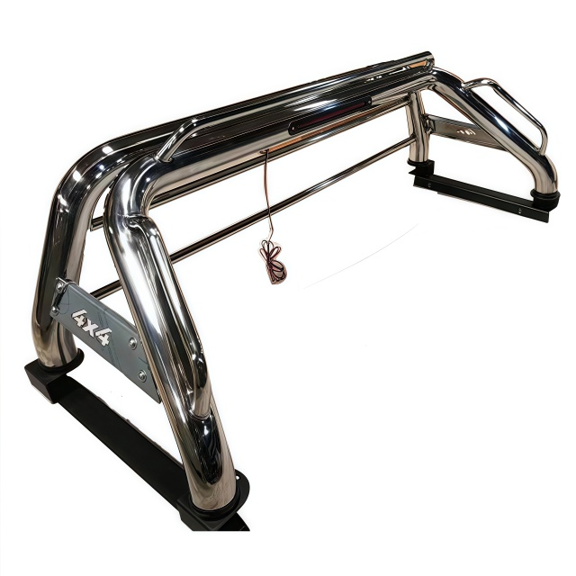 4X4 Auto Accessories Universal Pickup Stainless Steel Roll Sport Bar Roll Bar for Dmax Hilux