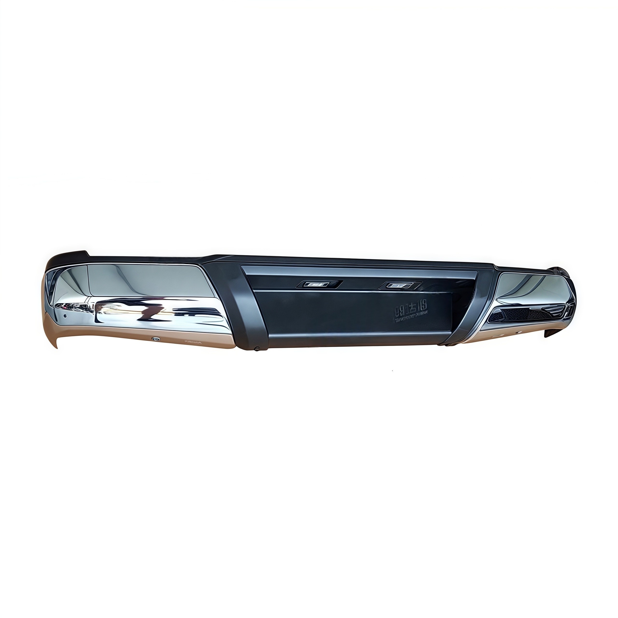 off Road Accessories Rear Chromed Bumper Step Bar Bumper Truck Protector Guard for Navara Np300